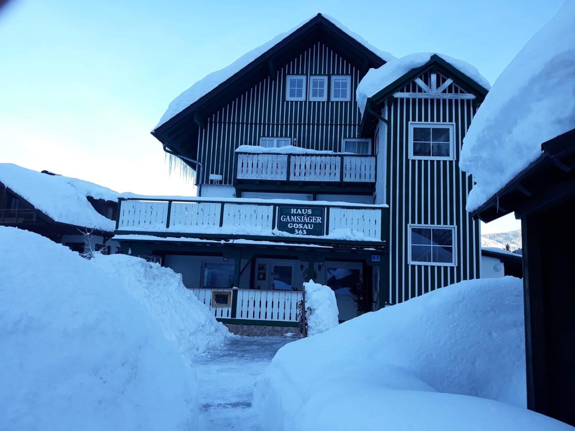 Hotel Der Gamsjaeger Gosau Exterior foto